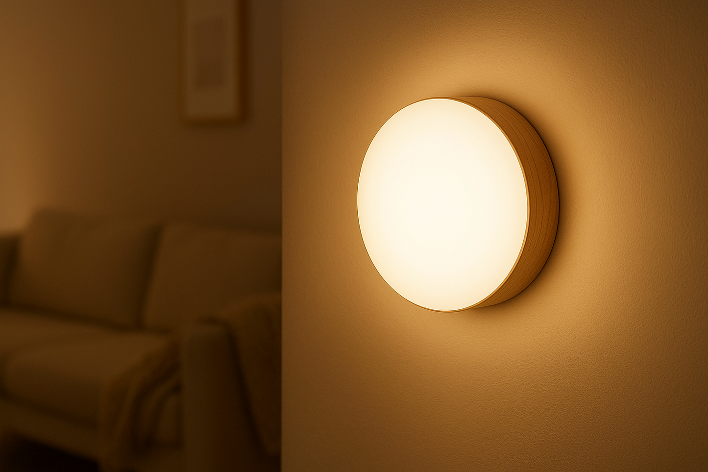 LED-lampa med rörelsesensor – Smart, trådlös och USB-uppladdningsbar